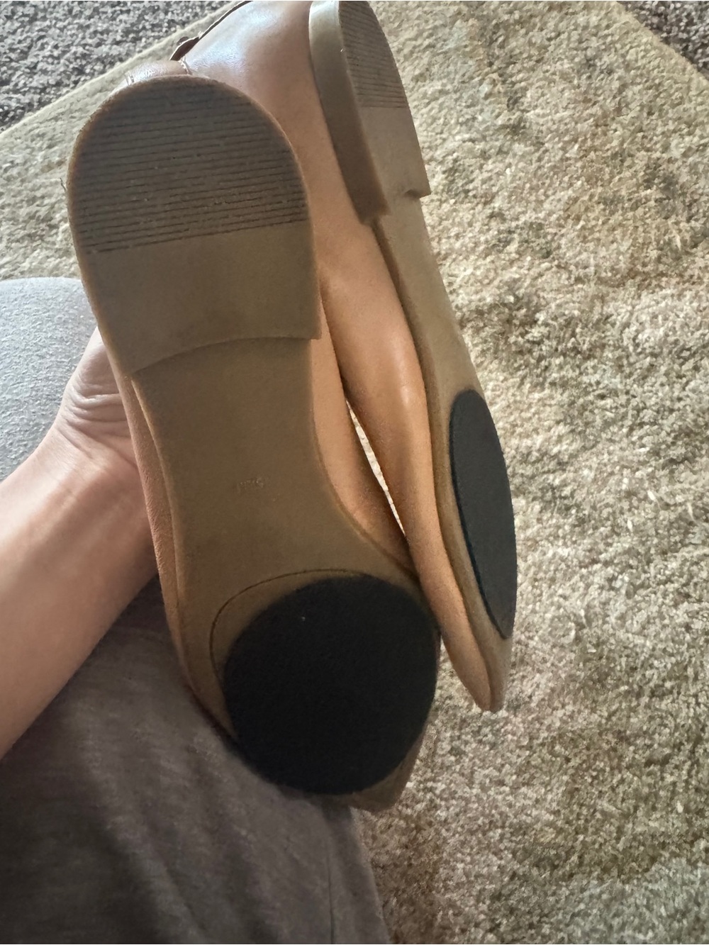 Classic Women's Tan Ballet Flats - Slip-On Comfort
